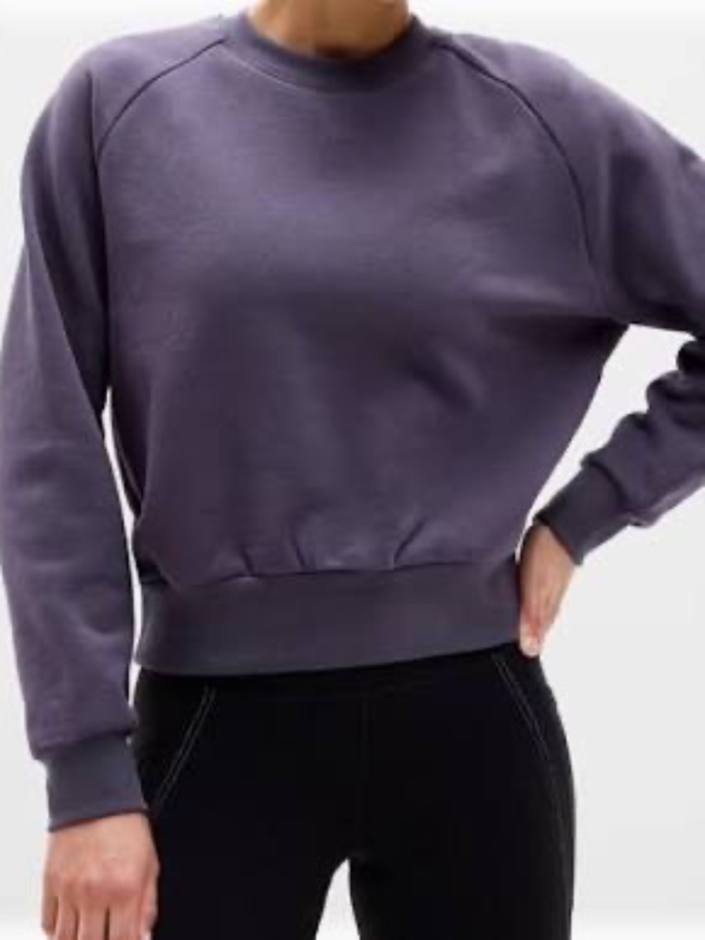 Athleta  Slate Blue Crewneck Sweatshirt